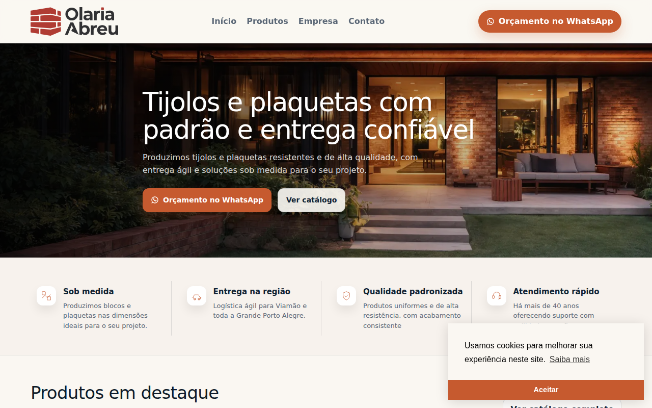 Prévia do site Olaria Abreu